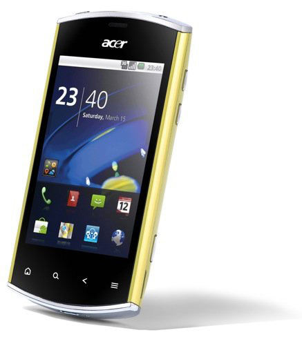 , Acer Liquid mini, Με οθόνη multi-touch 3.2 ιντσών και Android Froyo