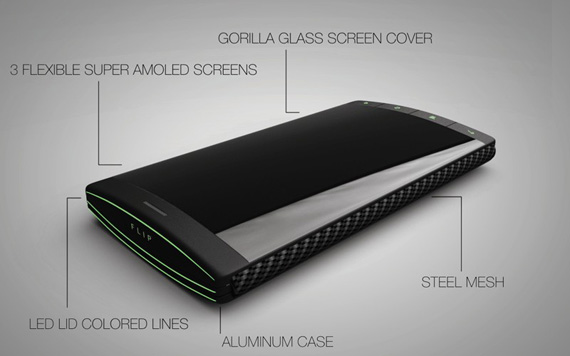 , Concept smartphone με 3 εύκαμπτες οθόνες Super AMOLED, Το θέλουμε τώρα!