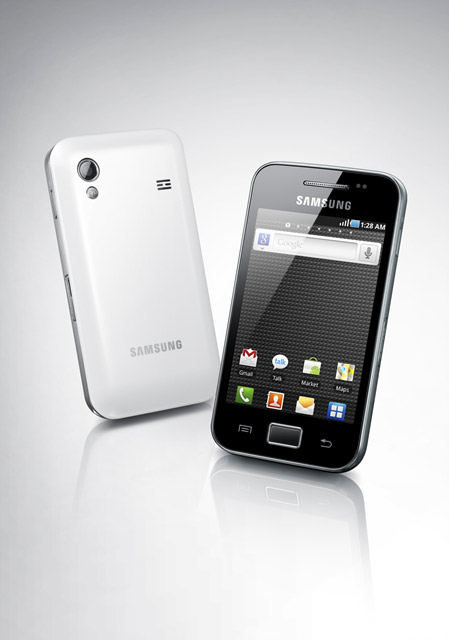 , Samsung Galaxy Ace, Με 800άρι επεξεργαστή και 3,5 ίντσες οθόνη