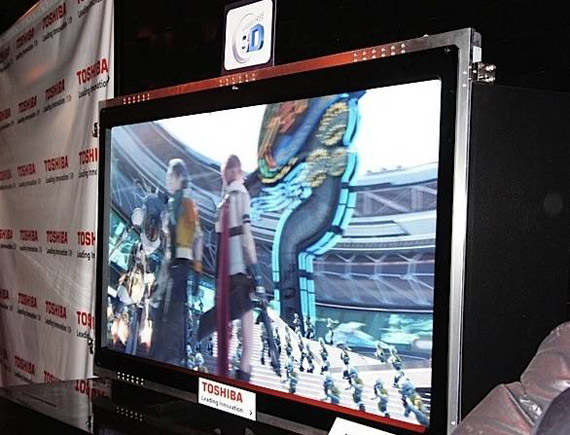 , Toshiba 3D TV χωρίς γυαλιά, Τεχνολογίας Parallax Barrier