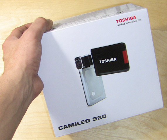 , Χαρίζω pocket βιντεοκάμερα Toshiba Camileo S20 Full HD
