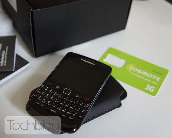 , BlackBerry Bold 9780 unboxing με το μαγικό κοπίδι