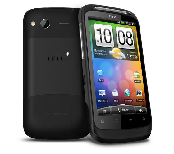 , HTC Desire S, Με Android 2.3, επεξεργαστή 1GHz και 768MB RAM