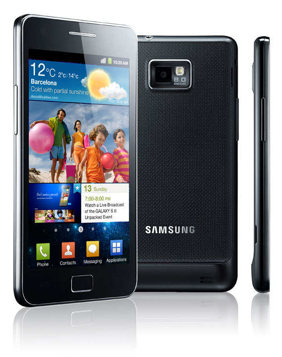 , Samsung Galaxy S II, Η Super AMOLED+ θα προστατεύεται από Gorilla Glass