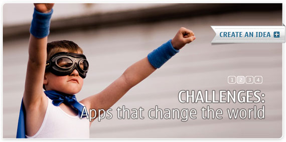 , Nokia IdeasProject, Εφαρμογές που μπορούν να αλλάξουν τον κόσμο