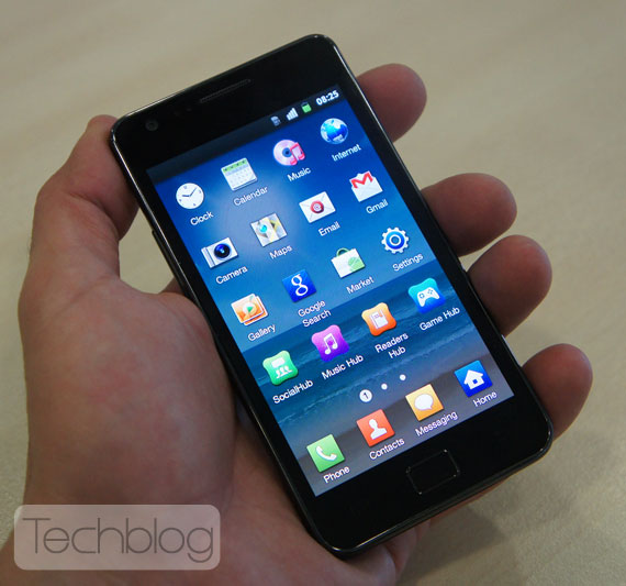, Samsung Galaxy S II, Θα κυκλοφορήσει με νέα Dual-Core CPU στο 1.2 GHz