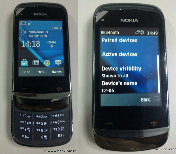 , Nokia C2-06, Οικονομικό touch κινητό με υποδοχή για 2 κάρτες SIM