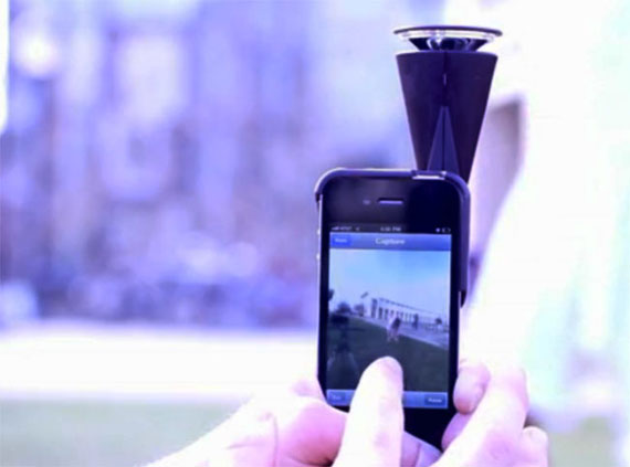 , GoPano micro, Κάμερα για πανοραμικό video 360° με το iPhone