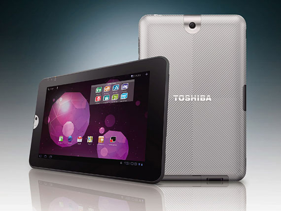 , Toshiba Regza AT300 tablet, Με adaptive display και Honeycomb