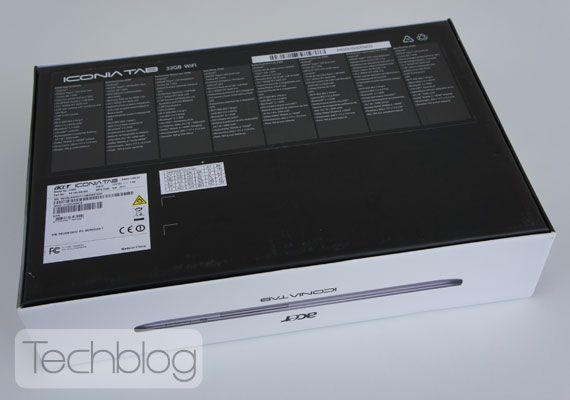 , Acer Iconia Tab A500, Φωτογραφίες hands-on