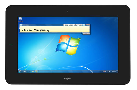 , Motion CL900 tablet, Με Intel Atom 1.5GHz και Windows 7