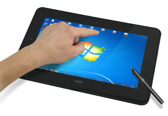 , Motion CL900 tablet, Με Intel Atom 1.5GHz και Windows 7