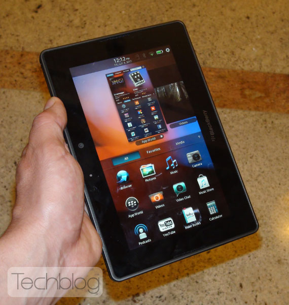 , BlackBerry PlayBook tablet βίντεο παρουσίαση