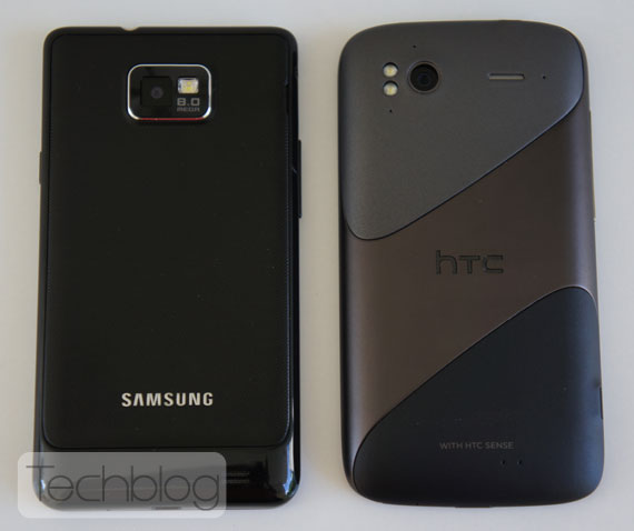 , Μεγάλη βίντεο κόντρα, Samsung Galaxy S II vs. HTC Sensation