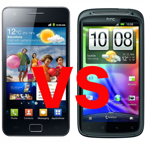 , Techblog Workshop, Samsung Galaxy S II vs HTC Sensation