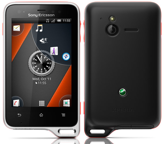 , Sony Ericsson Xperia Active, Λειτουργεί και μέσα στο νερό