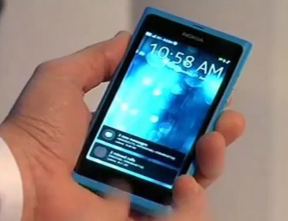 , Nokia N9 με MeeGo, Τα πρώτα live hands-on video