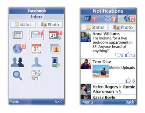 , Εφαρμογή Facebook για όλα τα κινητά εκτός από smartphones!