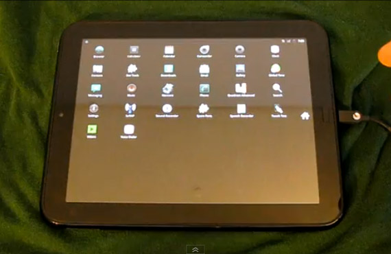 , HP TouchPad, Τρέχει Android 2.3.5 [video]