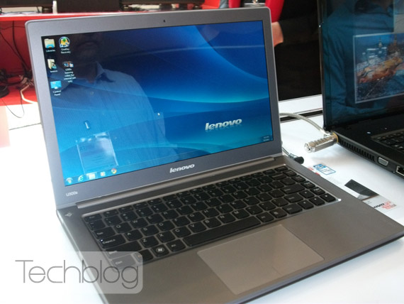 , Lenovo IdeaPad U300, UltraBook με αλουμινένιο σασί και Windows 7