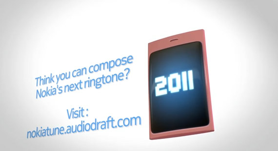 , Διαγωνισμός Nokia, Δημιούργησε το επόμενο Nokia Tune ringtone