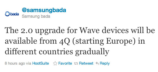 , Samsung, Θα αναβαθμίσει όλα(;) τα μοντέλα Wave στην έκδοση Bada 2.0