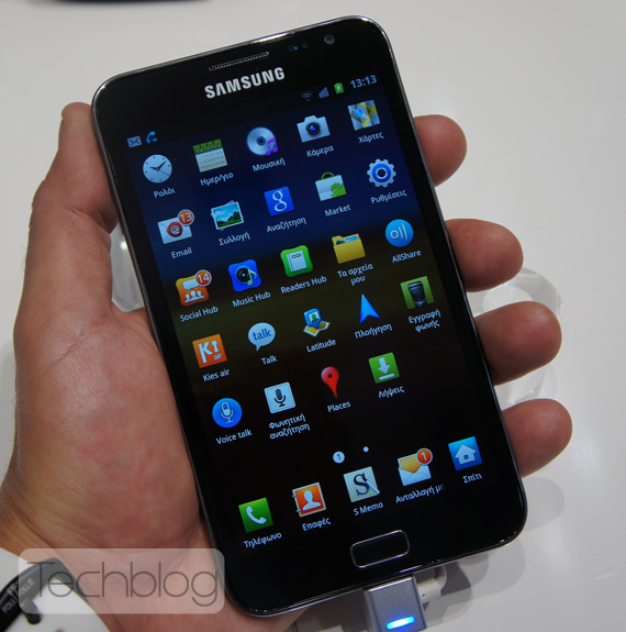 , Samsung Galaxy Note, 5 εκ. τεμάχια μέσα σε 5 μήνες για το 5ιντσο tabletόφωνο