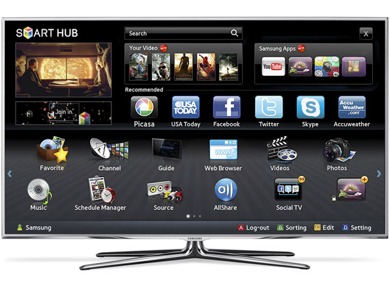 , Samsung Smart TV, YouTube 3D application