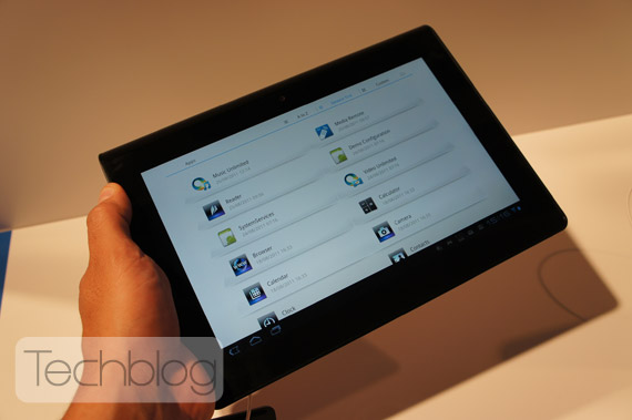 , Sony Tablet S ελληνικό βίντεο παρουσίαση