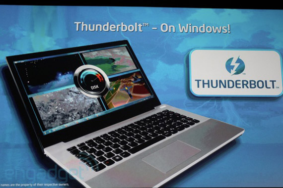 , Θύρα Thunderbolt, Θα τη δούμε και σε PC με τους επεξεργαστές Intel Haswell