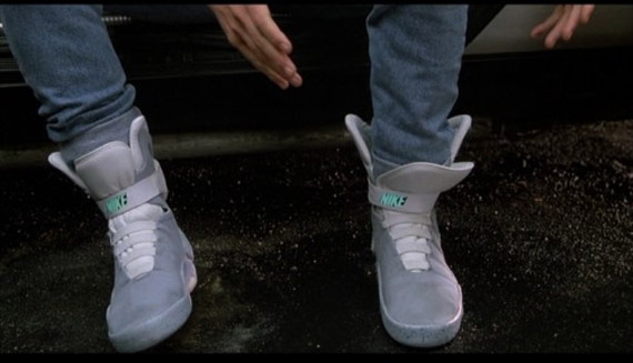 , Nike Air Mag Marty McFly sneakers, Back to the Future 2011!