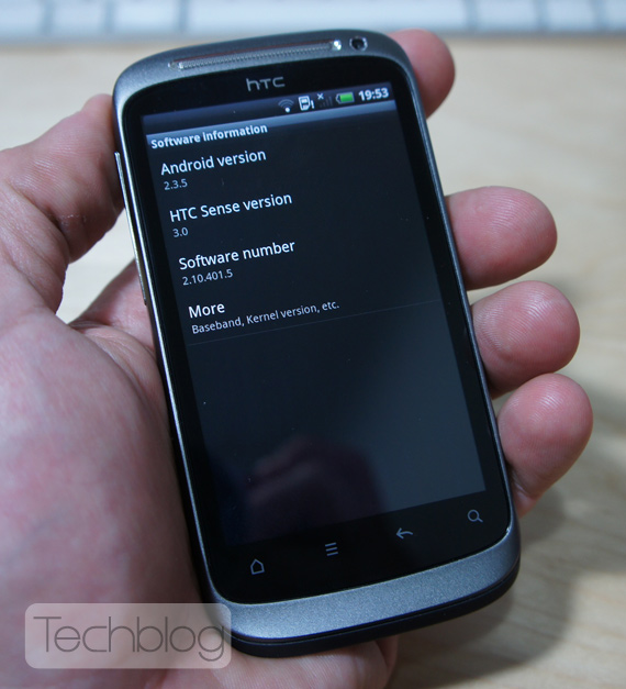 , HTC Desire S, Αναβαθμίστηκε σε HTC Sense 3.0 και 2.3.5 Gingerbread