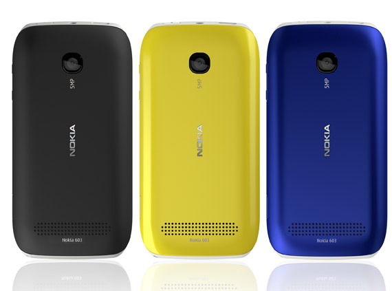 , Nokia 603 Symbian Belle, Με οθόνη 3.5 ίντσες Clear Black 640&#215;360 pixels