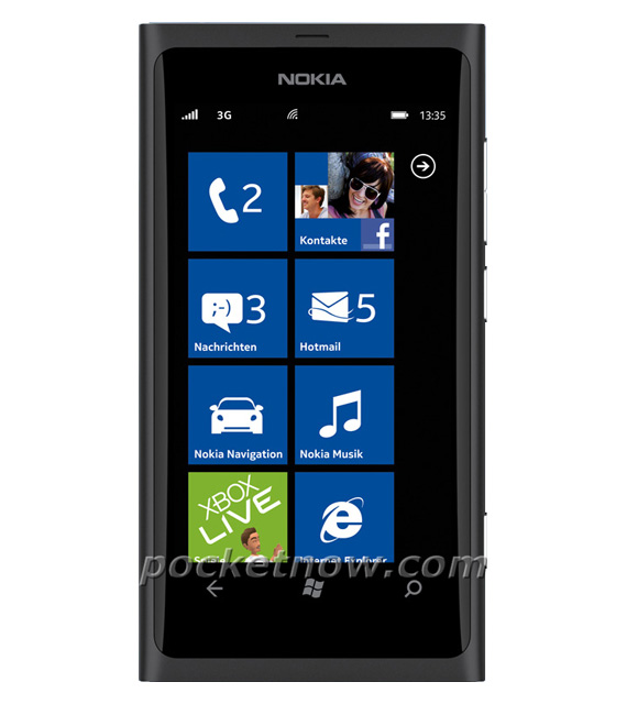 , Nokia 800, Ένα N9 με Windows Phone Mango [press images]