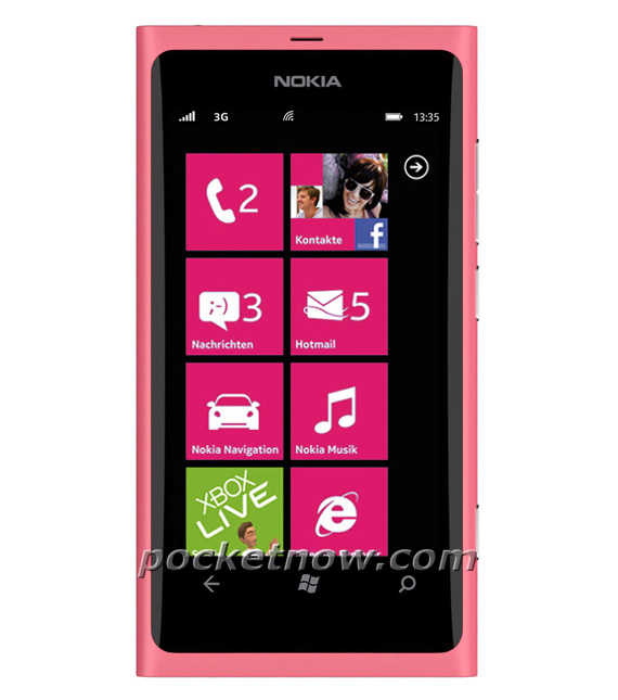 , Nokia 800, Ένα N9 με Windows Phone Mango [press images]