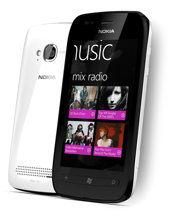 , Nokia Lumia 710, Επίσημα με Windows Phone και οθόνη 3.7 ίντσες
