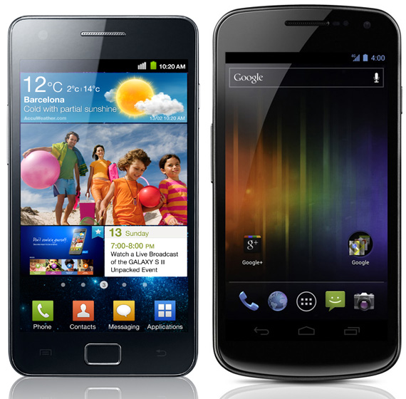 , Samsung Galaxy Nexus ή Samsung Galaxy S II [poll]