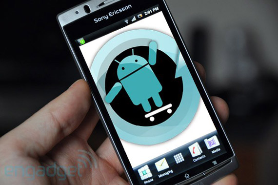 , CyanogenMod 7.1, Διαθέσιμο και για Sony Ericsson Xperia