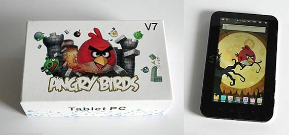 , Angry Birds 7άρι Android tablet από την Κίνα με αγάπη!