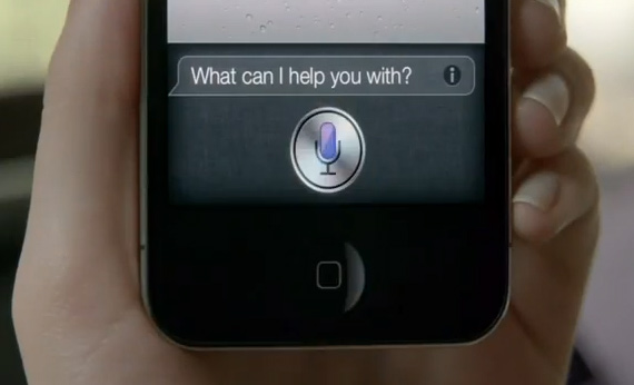 , iPhone 4S, Η πρώτη τηλεοπτική διαφήμιση επικεντρώνεται στο Siri