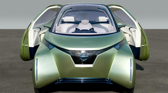 , Nissan Pivo 3 concept, Ηλεκτρικό τριθέσιο αυτοκίνητο