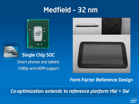 , Intel Medfield επεξεργαστής για Android smartphones, Καλύτερος σε όλα