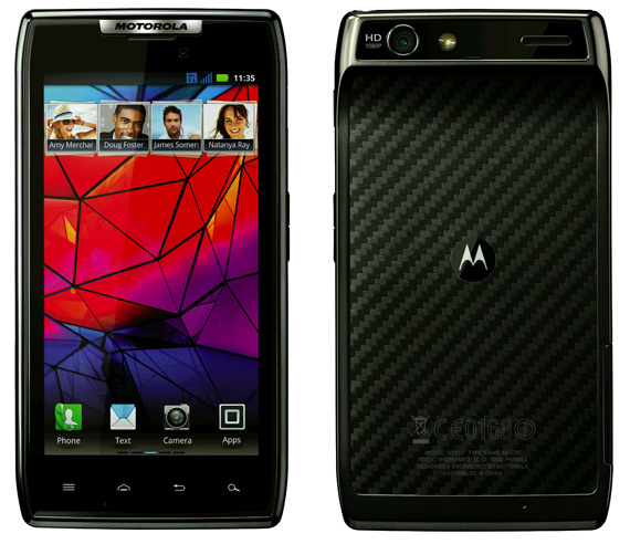 , Motorola RAZR XT910, Πρόθεση να αναβαθμιστεί σε Android 4.1 Jelly Bean
