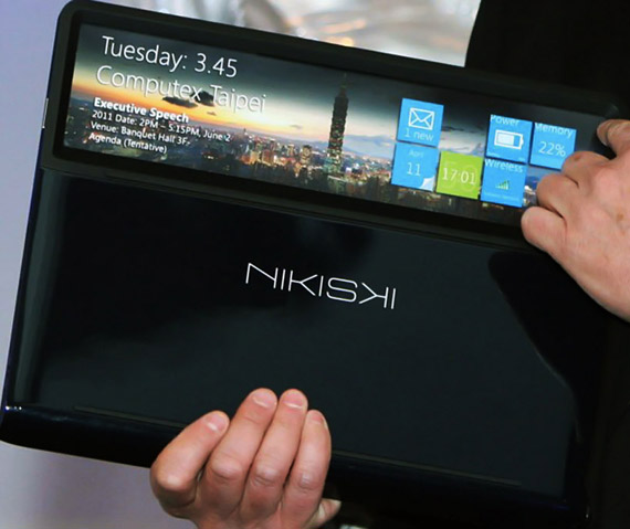 , Intel Nikiski, Concept ultrabook με διάφανο touchpad που μετατρέπεται σε οθόνη αφής [video]