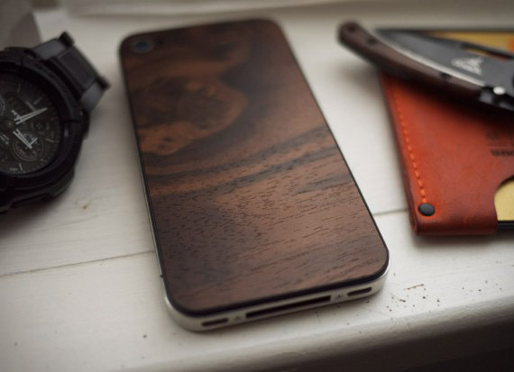 , Material6, Χειροπόιητες ξύλινες πλάτες για το iPhone