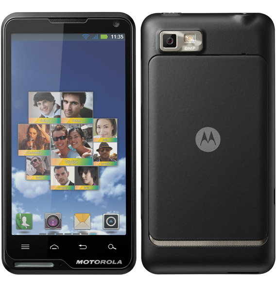 , Motorola MOTOLUXE, Android smartphone με οθόνη 4 ίντσες