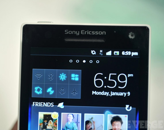 , Sony Xperia S, Hands-on φωτογραφίες [TheVerge]