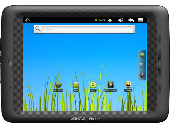 , Archos ARNOVA 8b G2, Android tablet με οθόνη 8 ιντσών