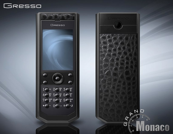 , Gresso Pure Black phone, Κινητό αξίας 2700 δολαρίων Αμερικής