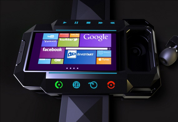 , Windows Phone concept ρολόι χειρός, Για τον Dick Tracy του 2015